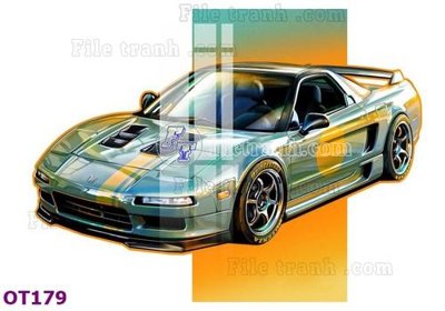 Download file File tranh ô tô 3d OT179 (gốc) cho xưởng in