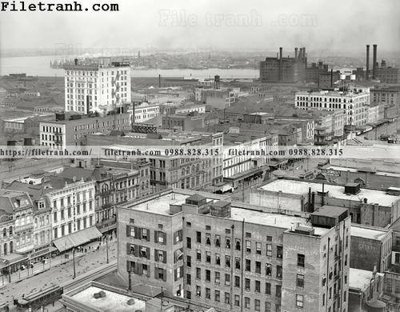 File in trần Old New Orleans_ 1910 (bản gốc 3D) sống động