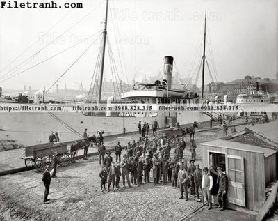 File gốc On the Waterfront_ 1905 (PSD/TIFF) độ phân giải cao