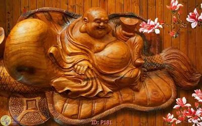 Download file gốc File phật giáo P181 (in lụa) hoa lá