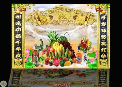 File in mica File phật giáo P522 (bản gốc) sắc sảo