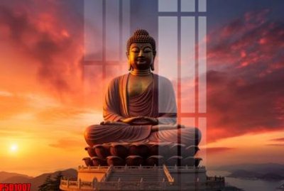 File tranh File tranh phật giáo 5D P5D1007 (bản gốc) treo quán cafe