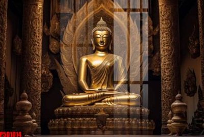 File tranh File tranh phật giáo 5D P5D1014 (gốc) in trên kính