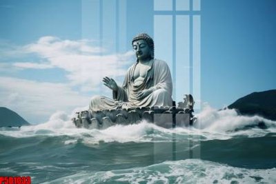 File gốc File tranh phật giáo 5D P5D1033 (ảnh chi tiết) để in lụa