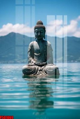 File ảnh File tranh phật giáo 5D P5D1069 (gốc) in poster