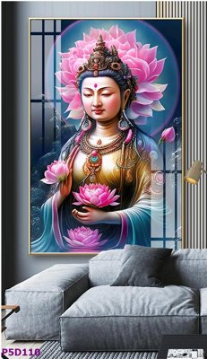 Tải file File tranh phật giáo 5D P5D110 (ảnh gốc) in tranh kính
