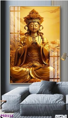 File tranh File tranh phật giáo 5D P5D111 (ảnh gốc) in trần nhà