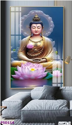 File tranh File tranh phật giáo 5D P5D114 (ảnh gốc) in trần nhà