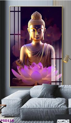 Tải file File tranh phật giáo 5D P5D118 (ảnh gốc) in tranh kính