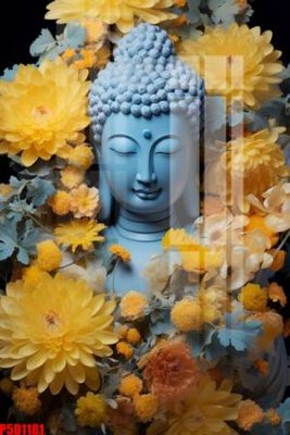 File in trần File tranh phật giáo 5D P5D1181 (file gốc) phong thủy