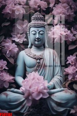 File in mica File tranh phật giáo 5D P5D1182 (bản gốc) siêu trong