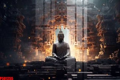 Tải file File tranh phật giáo 5D P5D1255 (ảnh gốc) in tráng gương