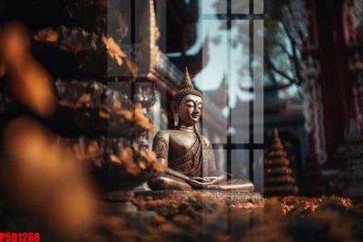 File tranh File tranh phật giáo 5D P5D1268 (bản gốc) in lụa dán tường