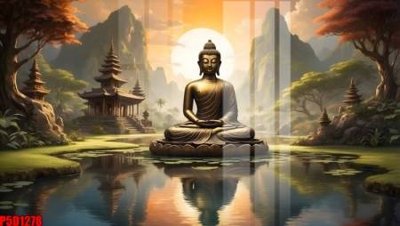 File tranh gốc File tranh phật giáo 5D P5D1278 (bản đẹp) độc quyền