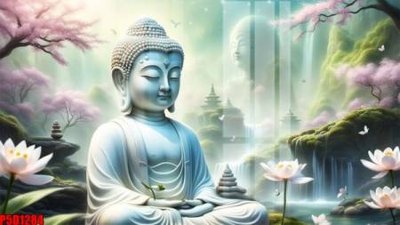 File in lụa File tranh phật giáo 5D P5D1284 (hoa văn) File tranh phật giáo 5D P5D1284