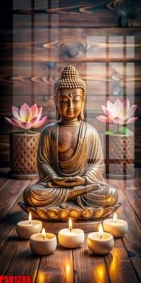 File gốc File tranh phật giáo 5D P5D1288 (trang trí) phòng trẻ em