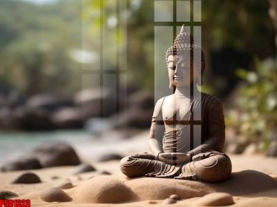 Ảnh gốc File tranh phật giáo 5D P5D1323 (nét căng) in mica