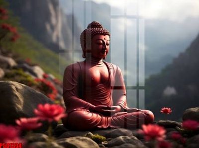 Download file gốc File tranh phật giáo 5D P5D1334 (in lụa) tranh 3D