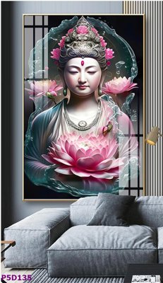 File ảnh gốc File tranh phật giáo 5D P5D135 (chuyên in mica)