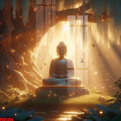 File gốc File tranh phật giáo 5D P5D1356 (bản quyền) cho in ấn