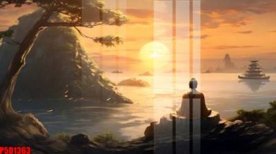 File gốc File tranh phật giáo 5D P5D1363 (in tráng gương) sang trọng