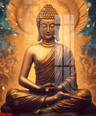 File gốc File tranh phật giáo 5D P5D1367 (phong cách) cổ điển