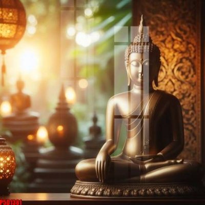 File in ấn File tranh phật giáo 5D P5D1381 chuyên nghiệp