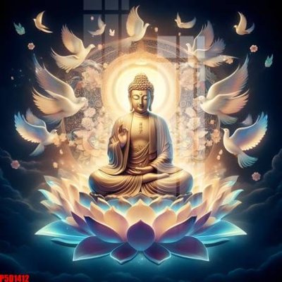 File in ấn cao cấp File tranh phật giáo 5D P5D1412 (file gốc)