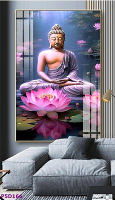 Chi tiết file tranh tráng gương File tranh phật giáo 5D P5D166 (ảnh gốc)