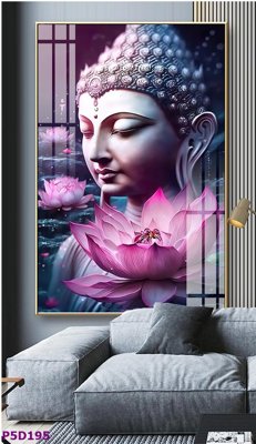 File in ấn File tranh phật giáo 5D P5D195 (bản gốc) cao cấp