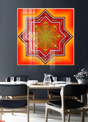 File tranh File tranh phật giáo 5D P5D324 (file gốc) chủ đề phong thủy