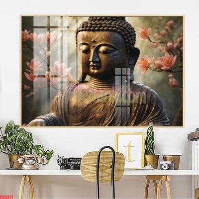 File tranh File tranh phật giáo 5D P5D371 (bản gốc) in canvas