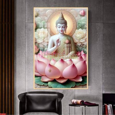File gốc File tranh phật giáo 5D P5D587 (thiết kế) cho in ấn