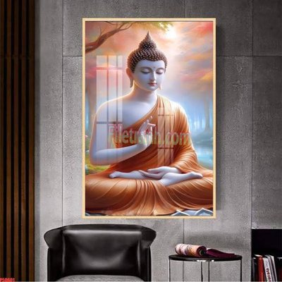 File tranh File tranh phật giáo 5D P5D601 (bản gốc) trang trí văn phòng