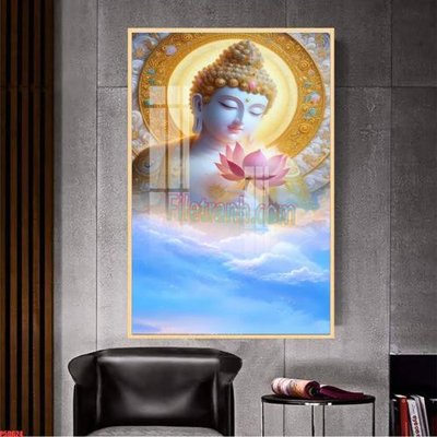 Tải file File tranh phật giáo 5D P5D624 (ảnh gốc) in tranh kính