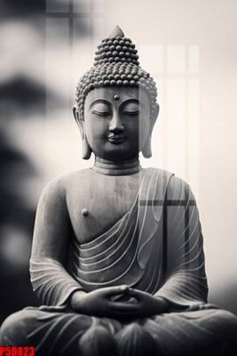 File tranh File tranh phật giáo 5D P5D823 (file gốc) chủ đề phong thủy