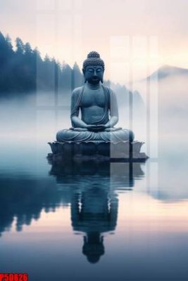 File tranh File tranh phật giáo 5D P5D826 (bản gốc) treo phòng ăn