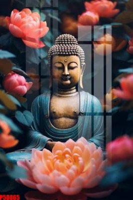 File tranh in mica File tranh phật giáo 5D P5D865 (độ phân giải cao)