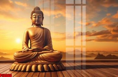 File PSD File tranh phật giáo 5D P5D960 (gốc) tách lớp chi tiết