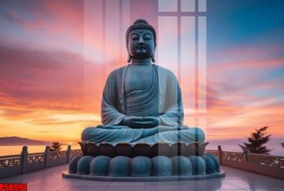 Tải file File tranh phật giáo 5D P5D991 (PSD) cho in tranh kính