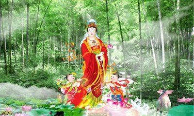 File tranh File phật giáo thần tài P676 (ảnh gốc) độc quyền