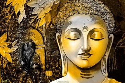 File gốc File phật giáo thần tài P694 (in mica) cắt laser