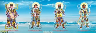 File tranh File phật giáo thần tài P736 (ảnh gốc) in trần xuyên sáng