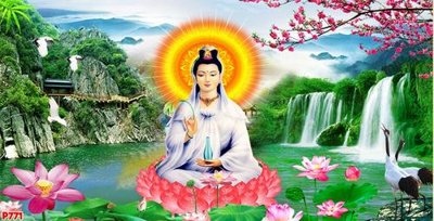 File tranh File tranh phật P771 (bản gốc) in lụa 3D