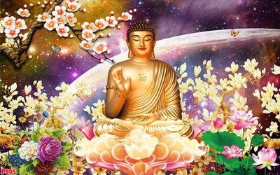 File gốc in tráng gương File tranh phật P805 chi tiết