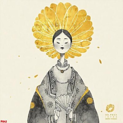 File in ấn File tranh phật P843 (bản gốc) cao cấp