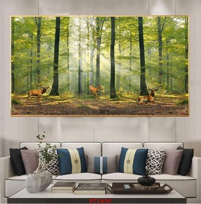 File gốc in ấn File tranh phong cảnh thiên nhiên PC1456 độ phân giải cao