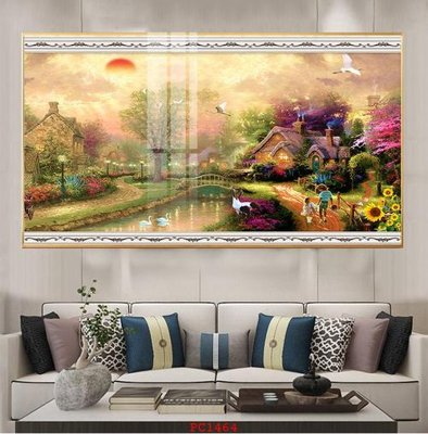 File tranh File tranh phong cảnh thiên nhiên PC1464 (bản gốc) trang trí văn phòng