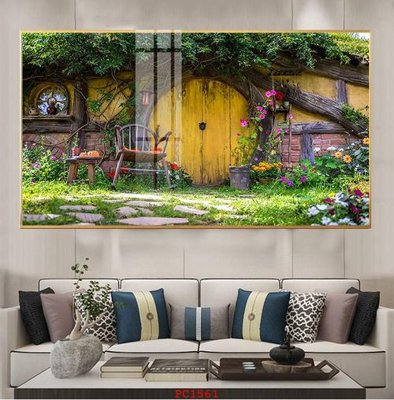 File ảnh File tranh phong cảnh thiên nhiên PC1561 (gốc) in decal dán tường