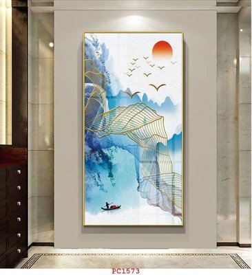 File tranh File tranh phong cảnh thiên nhiên PC1573 (bản gốc) treo tường